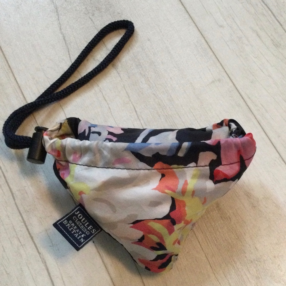 Joules Floral Foldable Shopping Bag